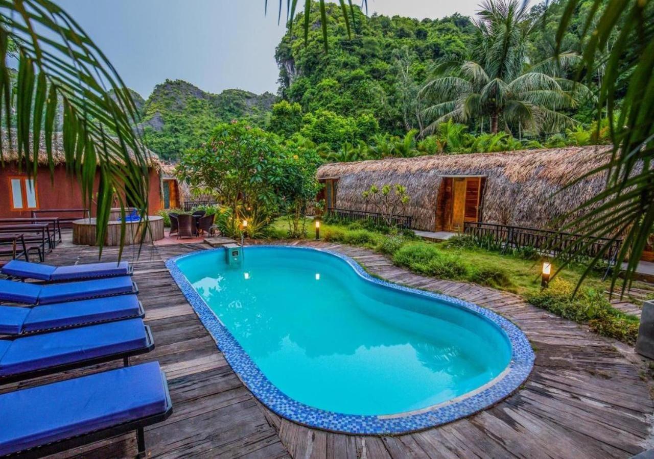 Catba Backpackers Hostel & Pool Bar Chan Chau Екстер'єр фото